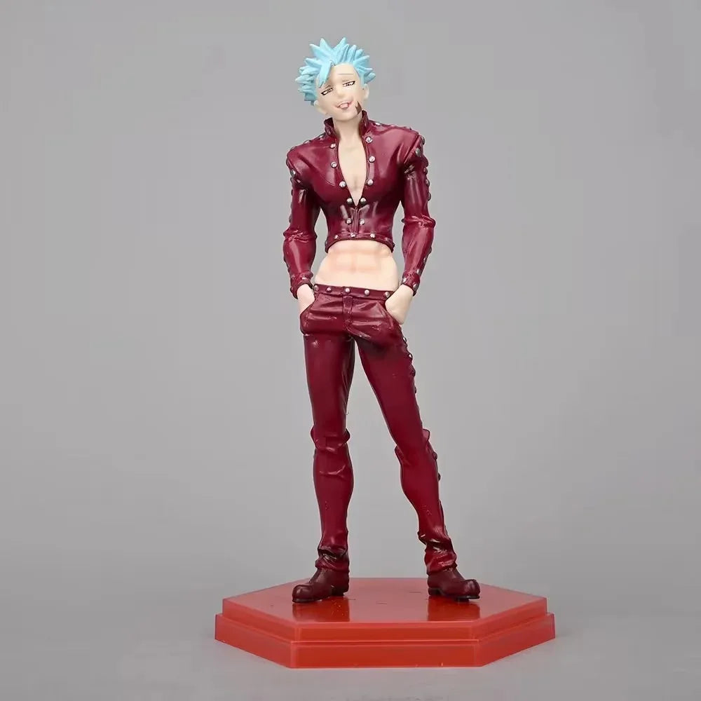 The Seven Deadly Sins Ban Anime Figure POP UP PARADE Dragon's Judgement Meliodas Action Figure Adult Collectible Model Toys