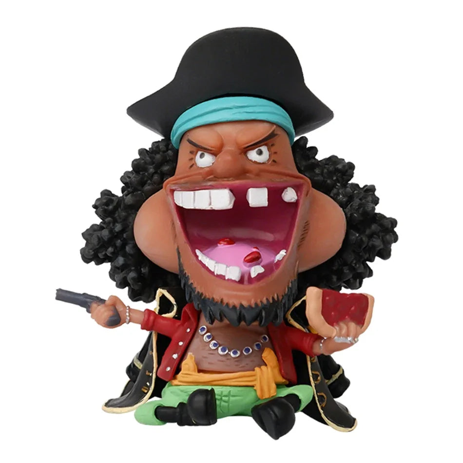 One Piece Anime Sitting Handsome Luffy Handsome PVC Model Blind Box Jobasolon Handsome Decoration Anime Periphery