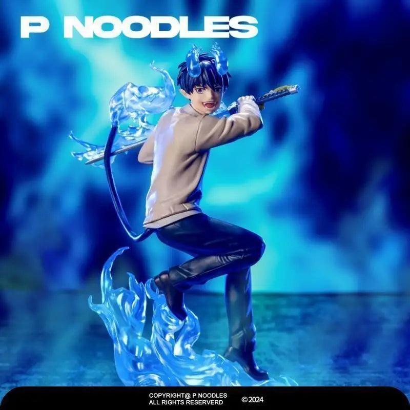 100% Genuine Sega Blue Exorcist Okumura Rin Yukio Pvc Collector Ornament Anime Figure Model Toy Gift New and Unopened In Stock