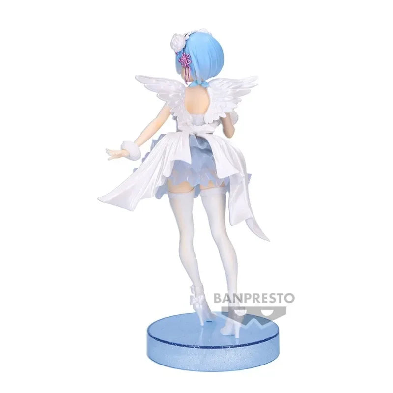 Bandai Original Banpresto Anime ESPRESTO Re: ZERO - Starting Life in Another World Rem Ram Action Figure Model Collectible Toys