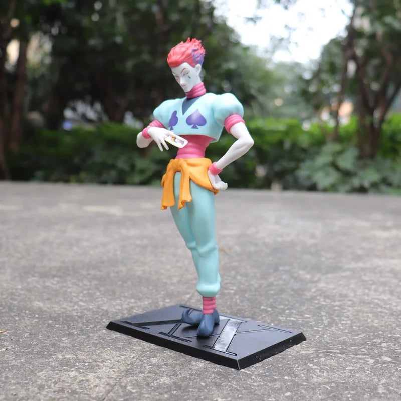 Anime Hunter x Hunter Hisoka Action Figure Gon Freecss & Killua Zoldyck Figurine Statue Collection Model Doll Toys Hobbies