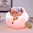 Genuine One Piece Sweet Dream Series Blind Box Luffy Chopper Rechargeable Led Humanoid Night Light Model Display Gift For Kids