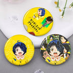 Wonder Egg Priority 58mm Cute Anime Figure Icon Badge Handmade Tinplate Brooch For Backpack Clothes Chest Ornament Gifts