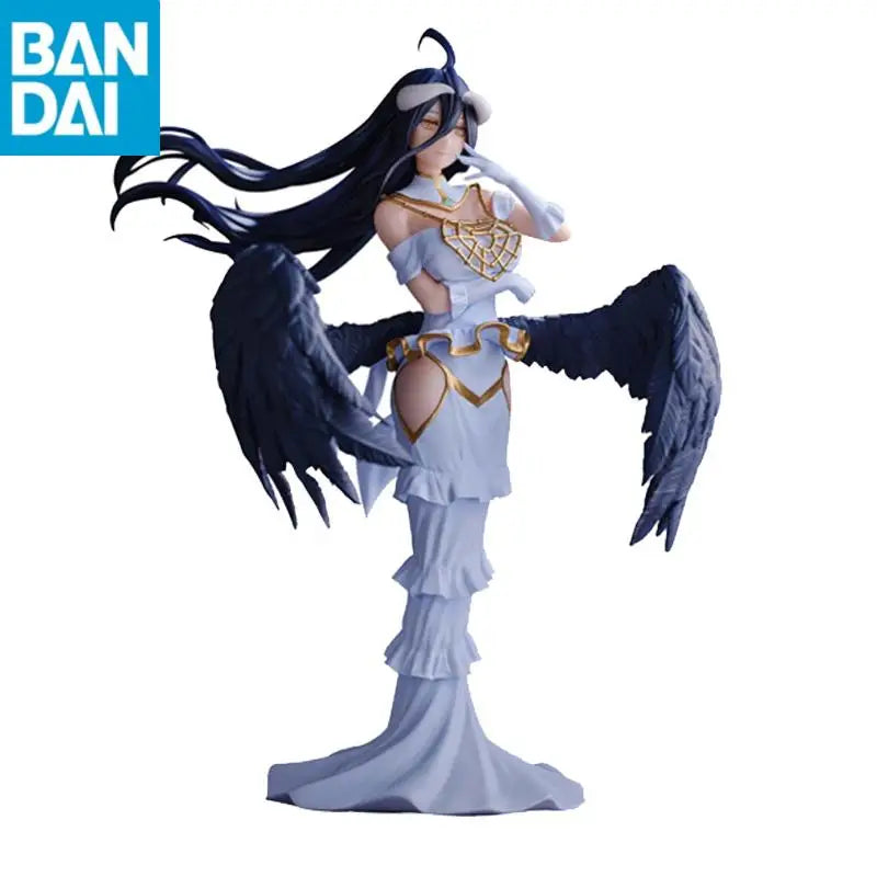 in stock Original Genuine BANDAI NAMCO BANPRESTO OVERLORD albedo and Ainz Ooal Gown Collector Figurine Toys Figure model gift