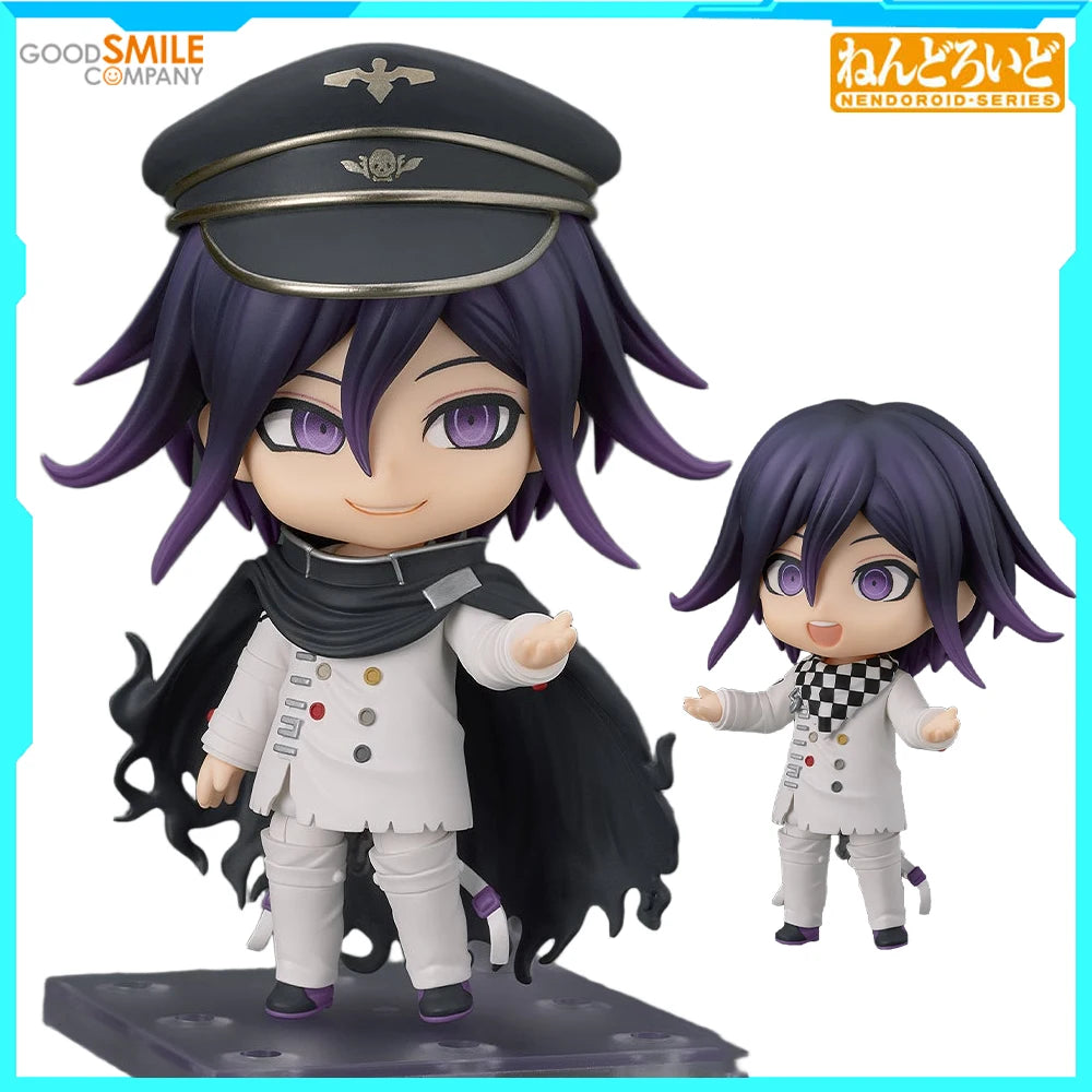 100% Original Good Smile Company Nendoroid #2802 New Danganronpa V3: Minna No Koroshiai Shingakki Ouma Kokichi Model Decoration