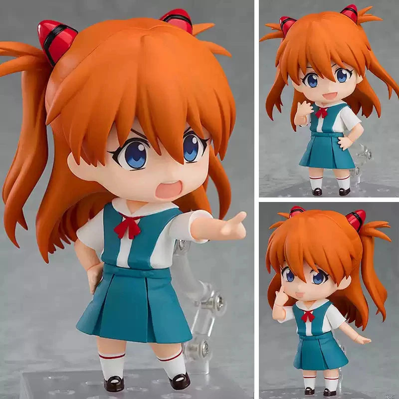 EVA NEON GENESIS EVANGELION Animation Comic Peripheral Toy Asuka Rei Shinji Anime Action Movable Model Figures Collection NTR
