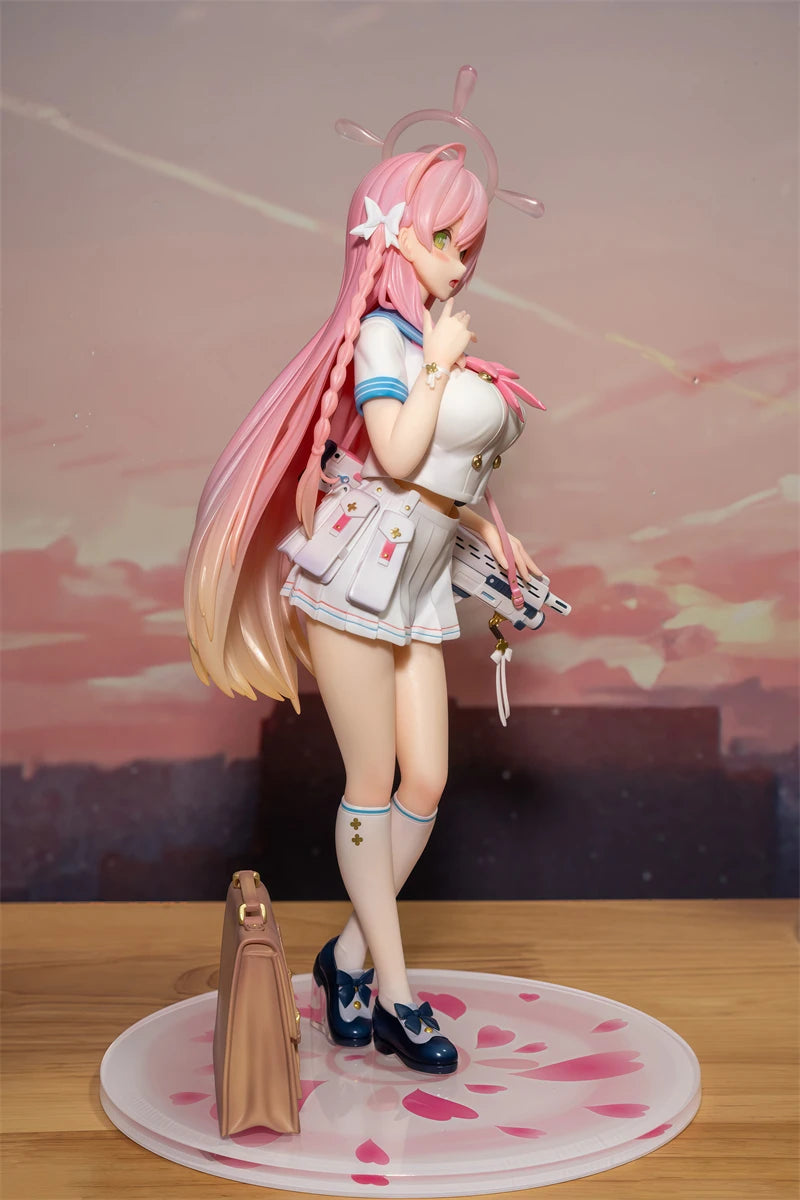 Blue Archive Hanako Urawa Anime Figure 24cm Casual Clothes Standing Pose Statue for Desktop Decor And Collectibles Gift