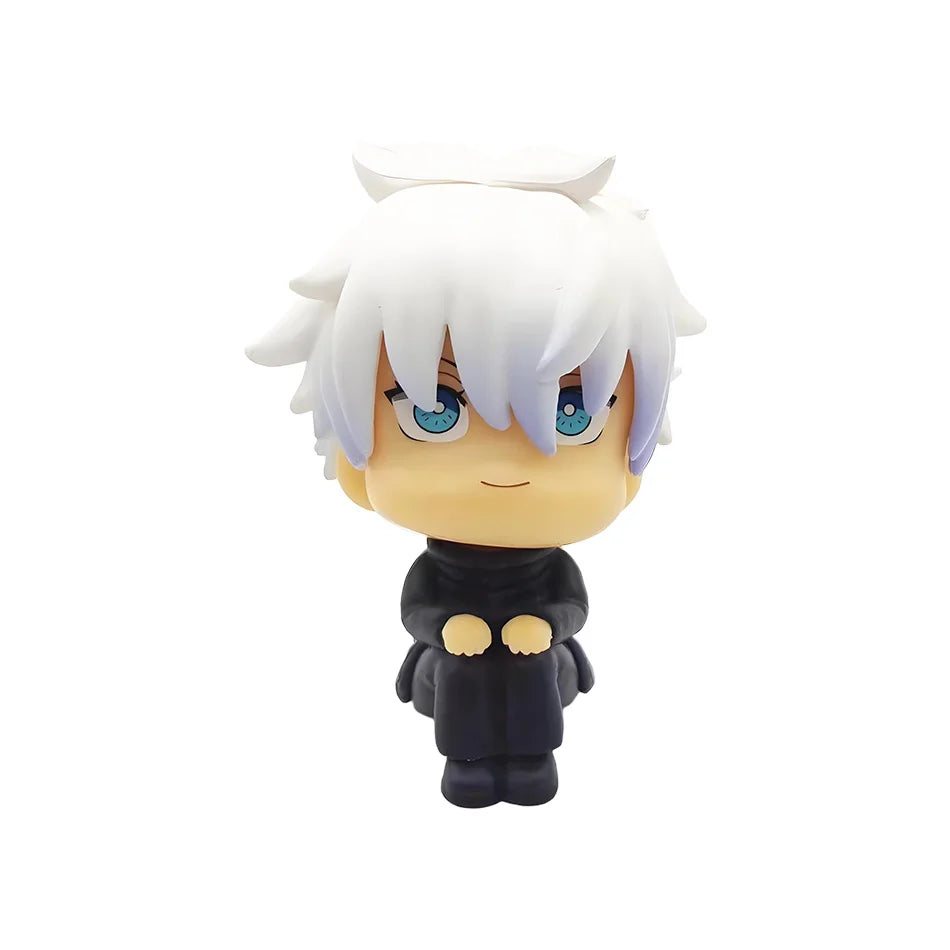 Anime Jujutsu Kaisen Figure Yuta Okkotsu Itadori Yuji Gojo Satori Fushiguro Megumi Kugisaki Toy Car Decoration PVC Model Gift