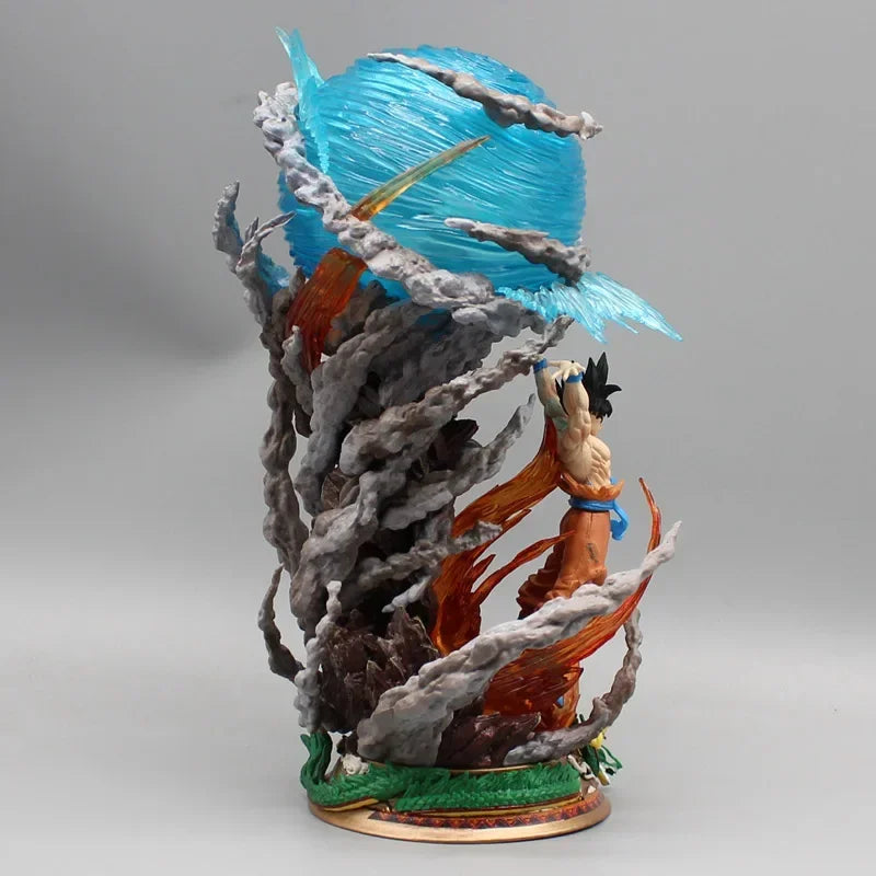 Dragon Ball Goku Figures Super Saiyan Action Figures Son Goku Model GenkiStatue Figuras Collection Ornament Christmas Gift