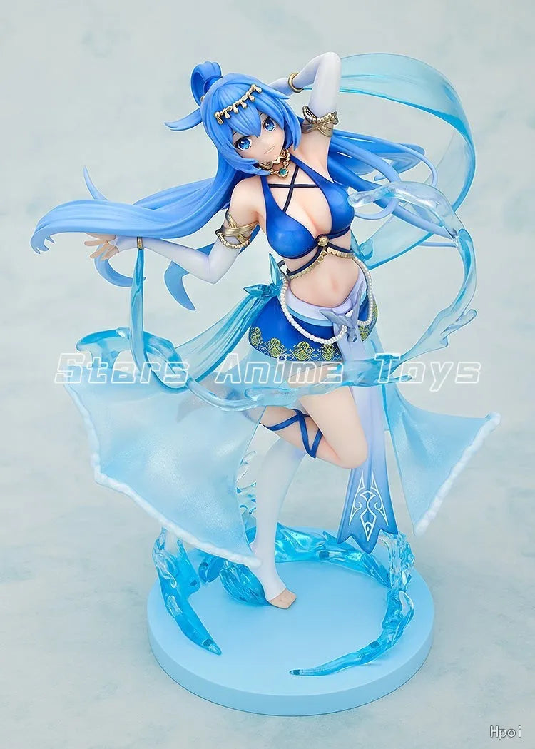Original KADOKAWA KDcolle Kono Subarashii Sekai Ni Shukufuku O! Aqua 10th Anniversary Dress Ver Model Animation Figure Toys