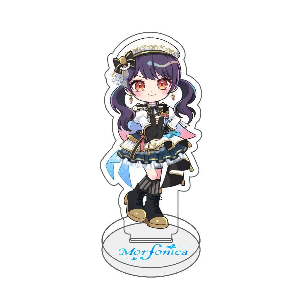 BanG Dream! Anime Acrylic Figures Stand Model Friends Keychain Fans Gifts Sakiko Soyo Display Keychain Ornaments Sweet Girl