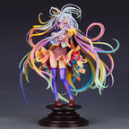 28CM No Game No Life Shiro 1/7 Yuu Kamiya Art Works GSC Girls Toys Anime PVC Action Figure Game Collectible Model Gift