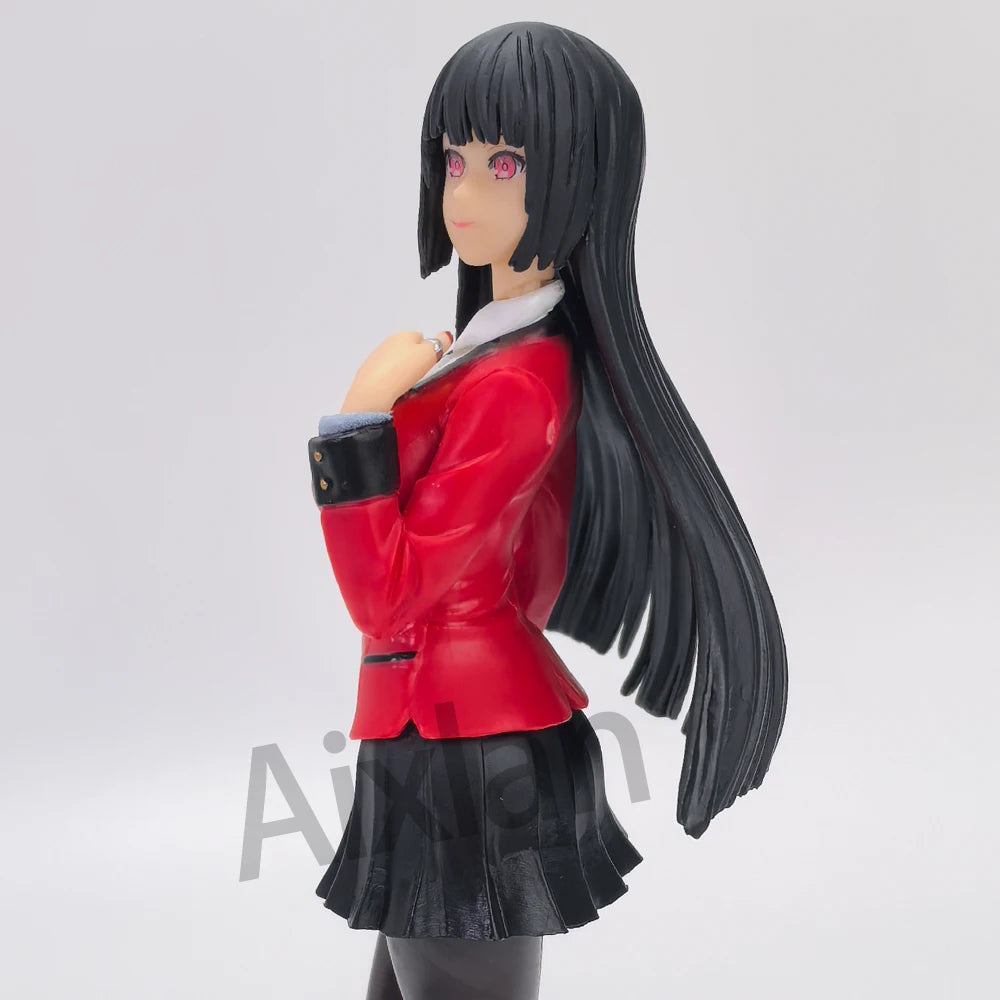 17cm ARTFX J Kakegurui  Anime Figure Jabami Yumeko PVC Action Figure Collectible Model Toys Gift Ornaments Doll Toy