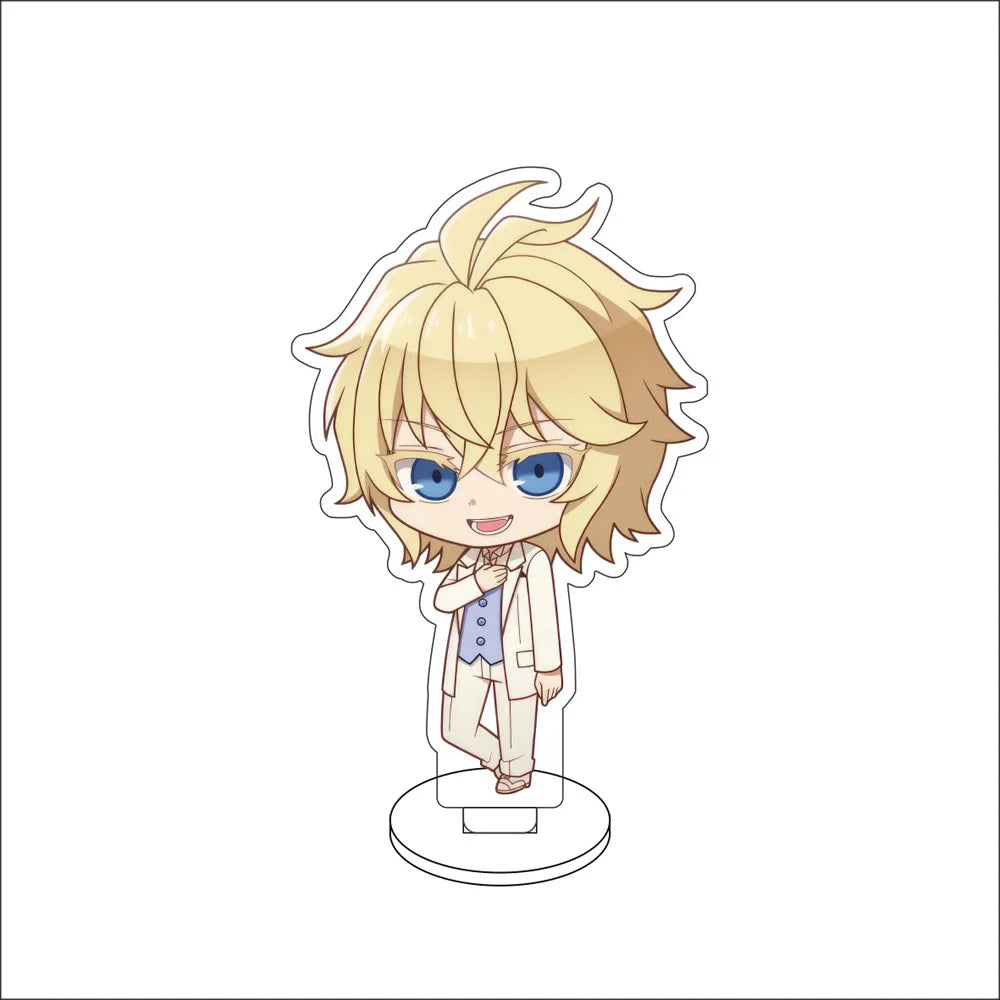 Anime Seraph of the end Cosplay Yoichi Saotome Shinoa Hiiragi Yuichiro Hyakuya Acrylic Figure Stand Model Christmas Gifts