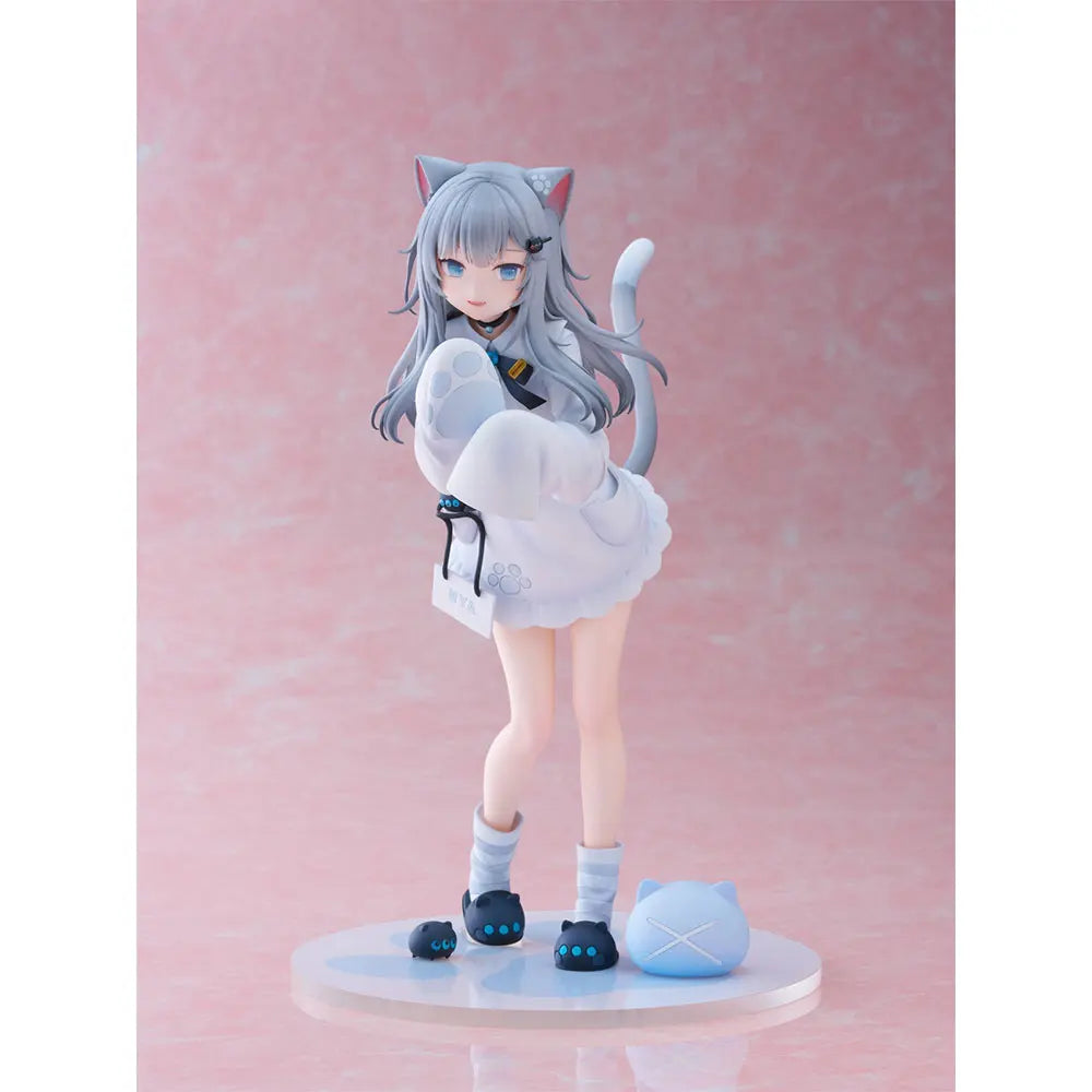 22CM Anime Nachoneko Figure Stand Animation Model Toys Gifts Collection Decoration Ornaments PVC