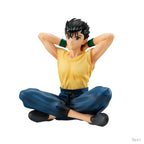 9CM Anime  YuYu Hakusho Yuusuke Urameshi Kurama Figure Fleeting Shadow PVC Cute version Model Children's Gift Toys 9