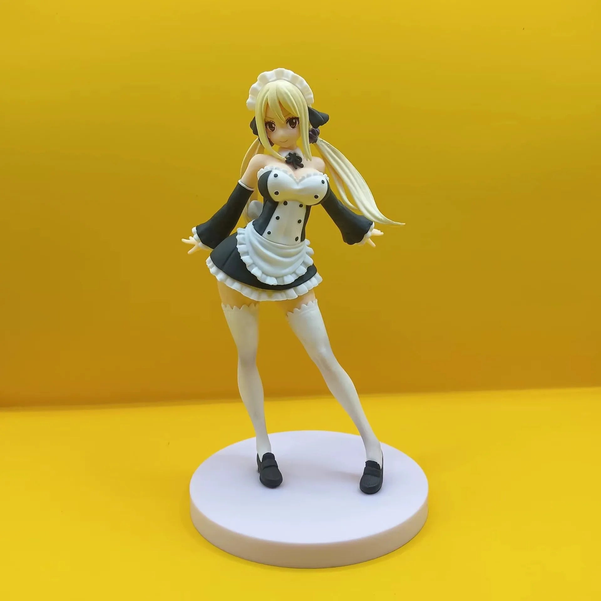 17cm Fairy Tail Lucy Heartfilia Virgo Form Anime Figure Pop Up Parade Lucy Action Figure Adult Collectible Model Gifts Toys
