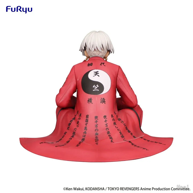 In Stock Original Genuine FuRyu Noodle Stopper Tokyo Revengers IZANA KUROKAWA 11cm Anime Portrait Model Toy Collection Doll Gift