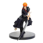 17CM Anime BLEACH Kurosaki Ichigo Model Knife Swinging Posture Toy Soul-Cutting knife Gift Collection Action Figure Boxed