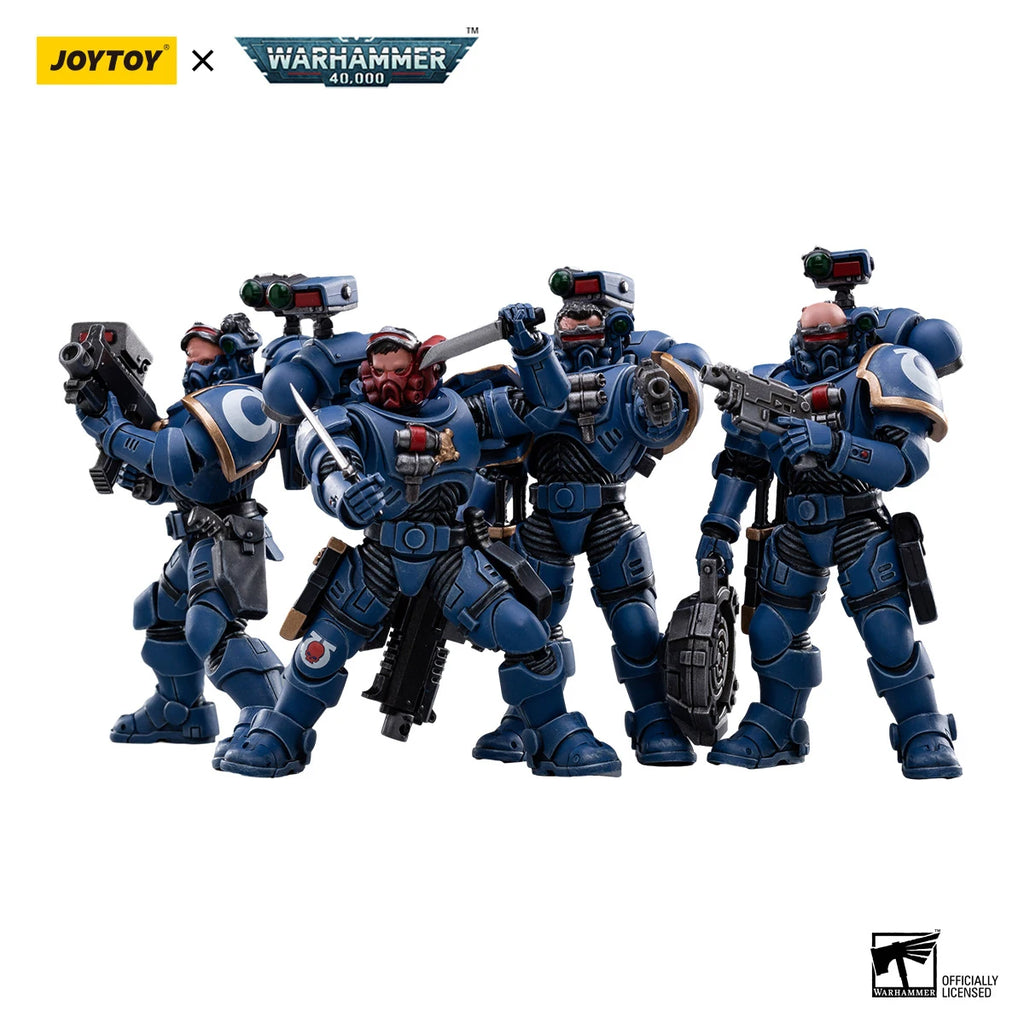 JOYTOY Warhammer 40k 1/18 Action Figures Anime Ultramarines Incursors