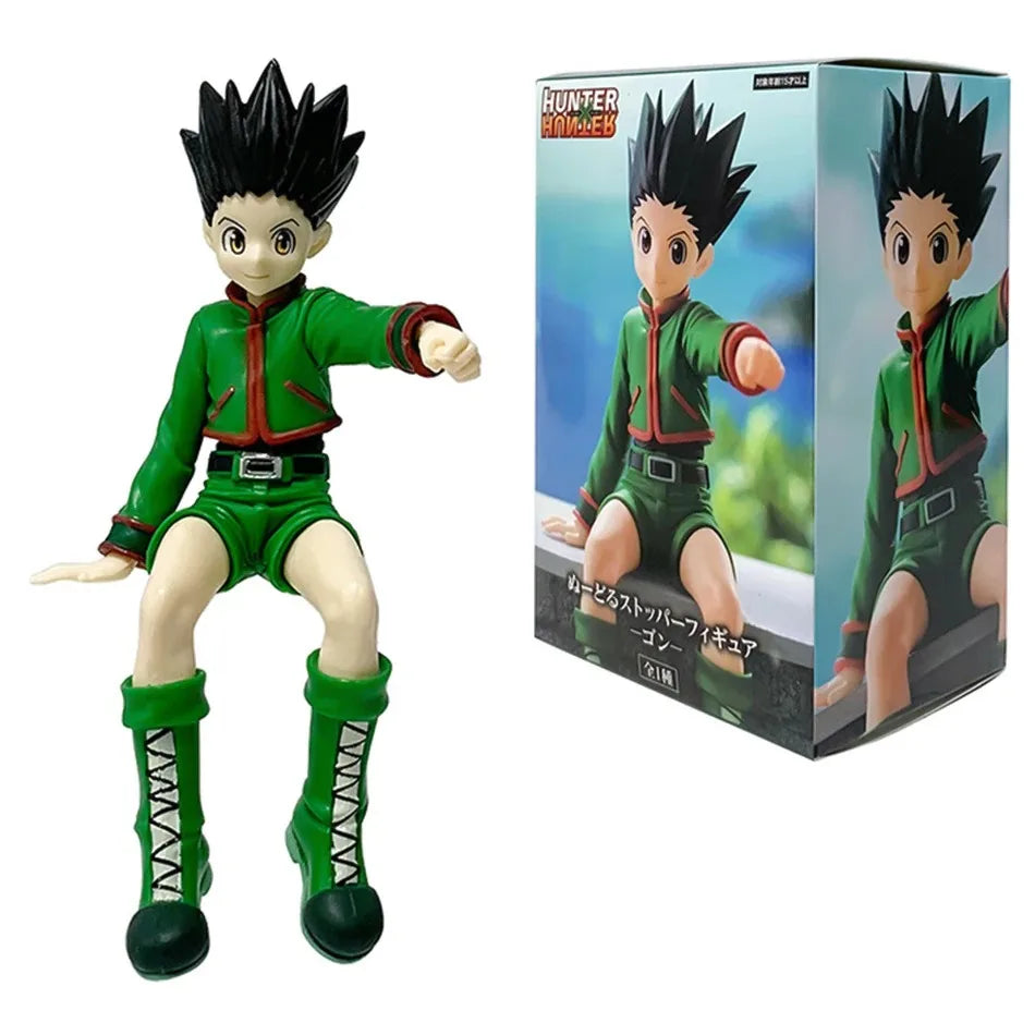 Hunter×Hunter Anime Figure Phantom Troupe Hisoka Action Figure Noodle Stopper Room Decoration Noodle Stopper PVC Model Toys