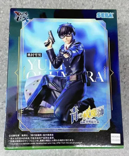 100% Genuine Sega Blue Exorcist Okumura Rin Yukio Pvc Collector Ornament Anime Figure Model Toy Gift New and Unopened In Stock