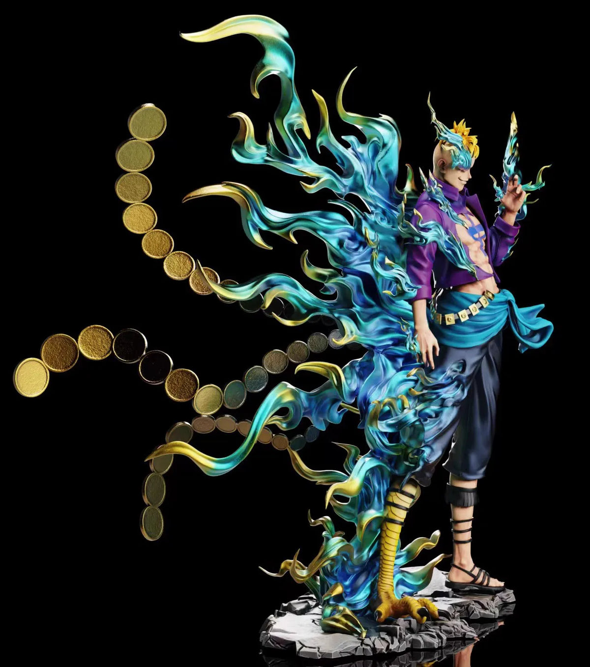 33CM One Piece Figure Marco PVC Room Decorative Gift Model Anime Periphery Character Collection Birthday Gift Childrens ToyS