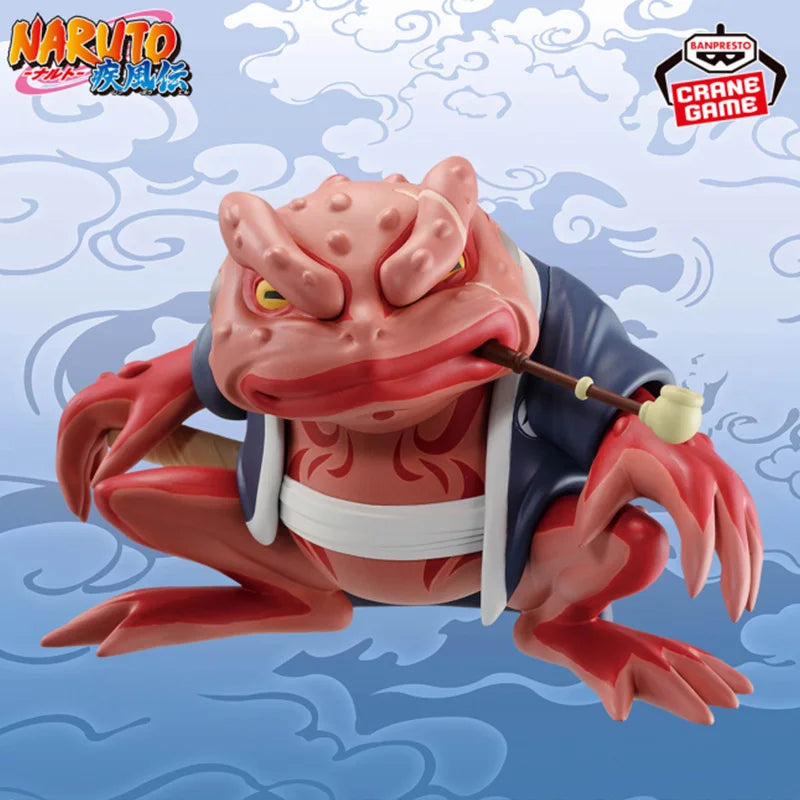 BANDAI NAMCO BANPRESTO Original Genuine In Stock NARUTO Shippuden GamaBunta and SHUKAKU Collector Figurine Toys model gift