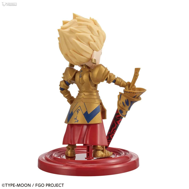 Bandai Original MODEL KIT PETITRITS Fate/Grand Order ARCHER Gilgamesh  Anime Figure Assembly Model Toys  Model Gifts for Boys