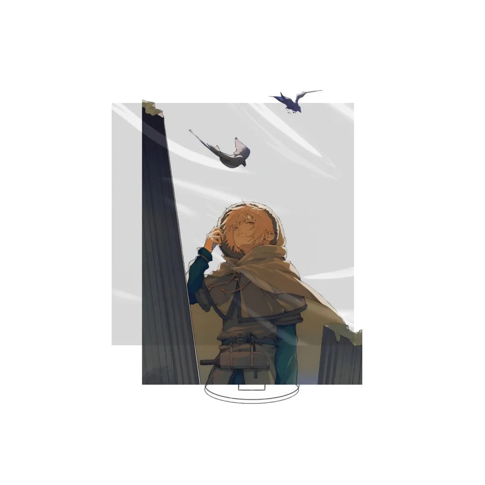 15CM Hot Anime Vinland Saga Acrylic Stand Model Cosplay Characters Ornament Accessories Goods Christmas Gifts