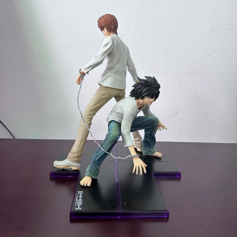 Anime Death Note Figure Light Yagami Light L Lawliet Figurine 1200 1160 Action Figure Model Toys Room Ornament Present For Kids