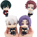 9cm Blue Lock Anime Figure Q Version Nagi Seishirou Action Figure Kawaii Isagi Yoichi Figurine PVC Collection Model Doll Toys