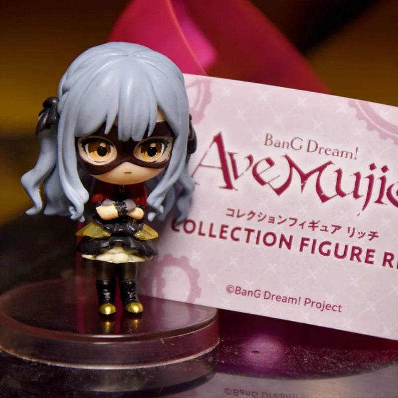 Bushiroad BanG Dream Nendoroid Ave Mujica Standing Pose Gashapon - Official Japanese Figure Set (Character Collection)