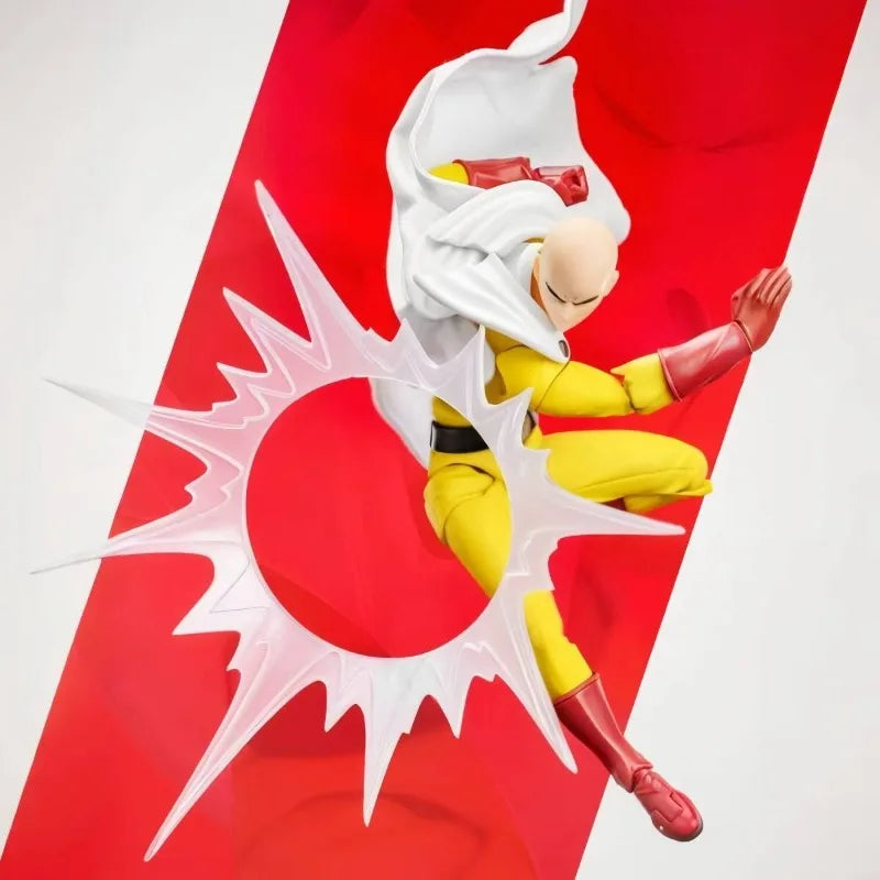 In Stock Kaiyodo One Punch Man Saitama Figure Amazing Yamaguchi Revoltech Saitama Action Figures Collectible Model Toys Gifts