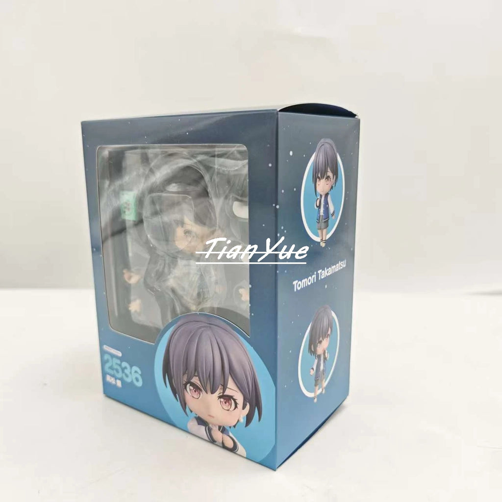 Anime BanG Dream Nendoroid Takamatsu Tomori 2536 cute girl Beautiful Girls Model Toys Gift 10cm