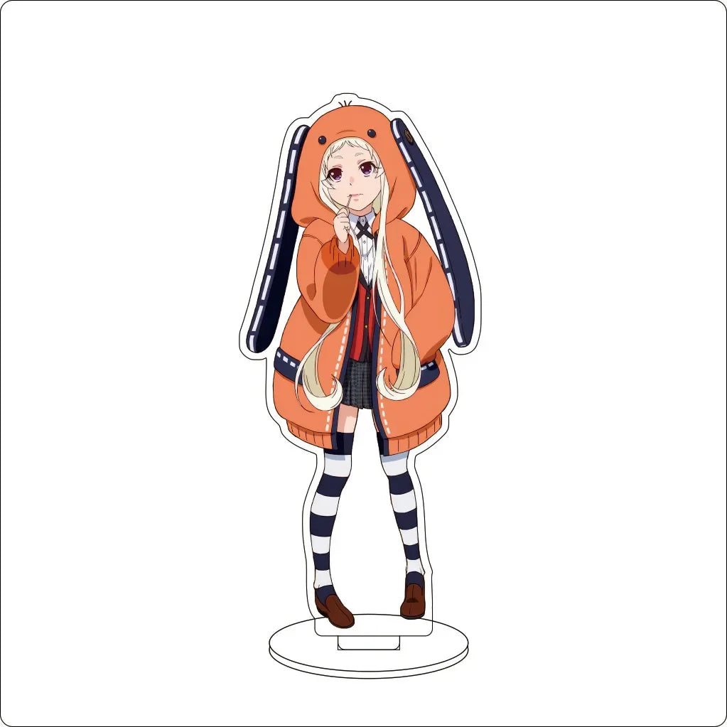 Anime Kakegurui Acrylic Stand Ornaments Momobami Kirari Saotome Meari Ryōta Suzui Jabami Yumeko Figure Stand Halloween Gifts