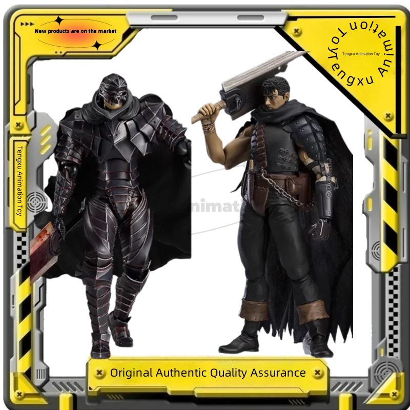 【Spot Goods】410 Bellsman Figma 359 Guts Black Swordsman PVC Action Figure Toy Anime Collectible Model Doll Gift