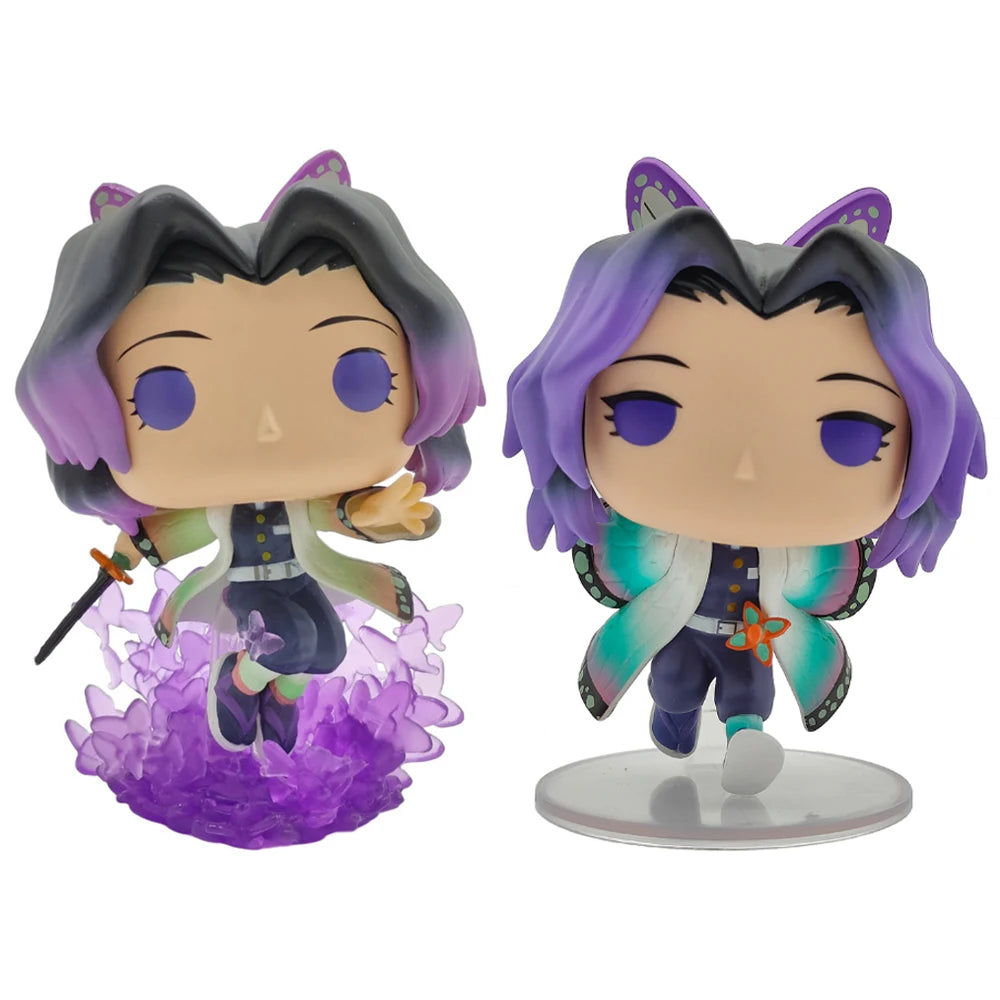 Demon Slayer 1314 1605 Kochou Shinobu Vinyl Figurine Cute Doll Anime Peripherals Action Figure Collection Model Toys