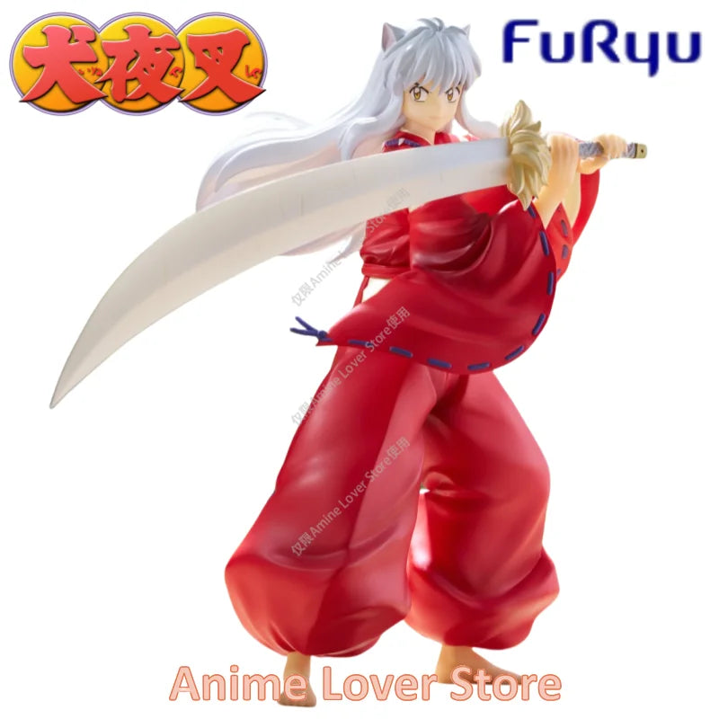 IN STOCK Original FURYU Trio-Try-iT Figure Inuyasha Sesshoumaru Anime Figure Collectible Model Ornaments