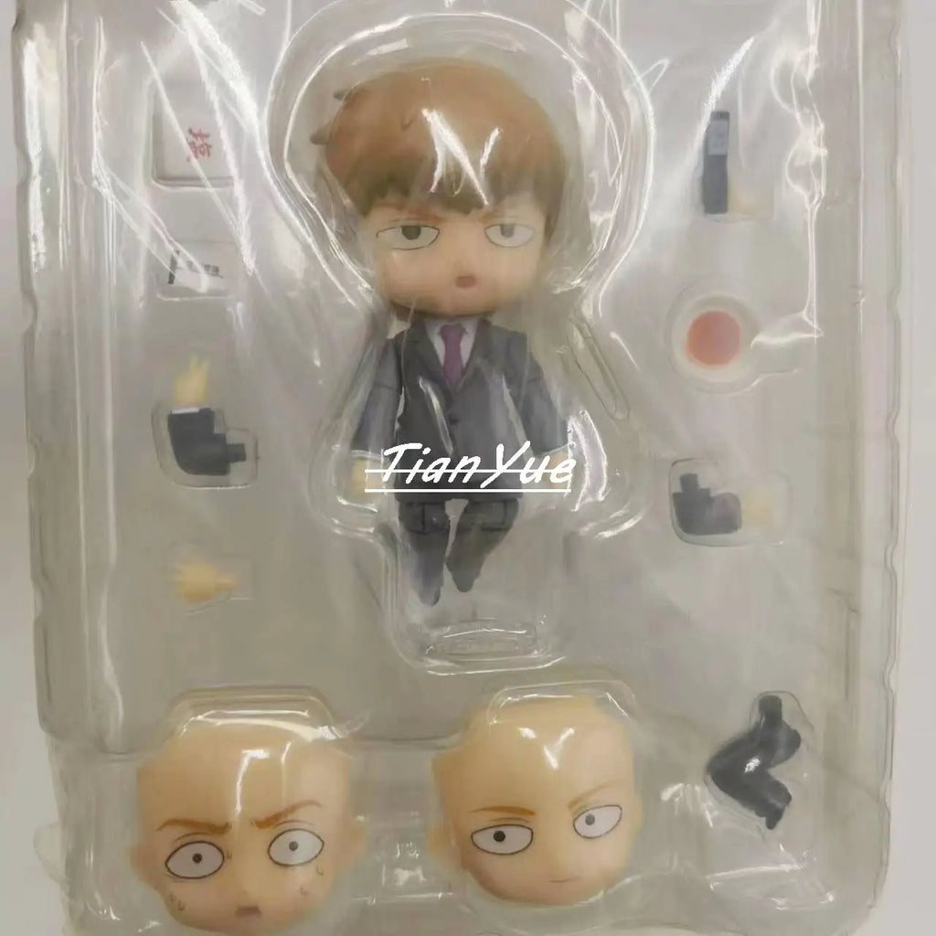 Anime Mob Psycho 100 Shigeo Kageyama 1913 Arataka Reigen 1922 Cute Version Action Figure Model Toy 10cm