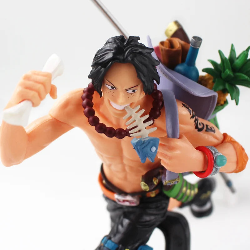 One Piece Anime Figure New World Roronoa Zoro Straw Hat Classic Battle Action Figure Sanji Marco Shanks Sabo Luffy Figurine Toys