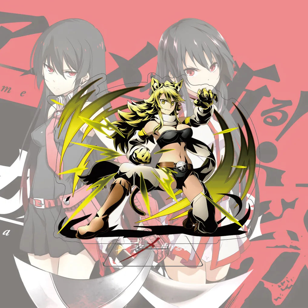 Anime Akame ga KILL 15cm Acrylic Stand Model Cosplay Characters Ornament Accessories Goods Collection Gifts