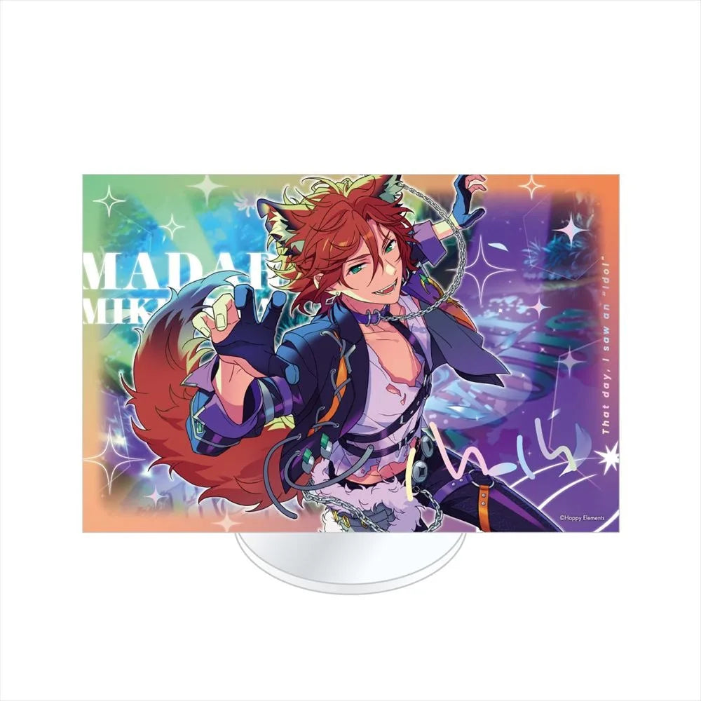 Hot Anime Store Ensemble Stars!! Wataru Hibiki Eichi Tenshouin Hokuto Hidaka Acrylic HD Figure Stand Fans Charm Gifts About15cm