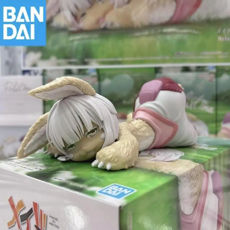 Bandai Namco Banpresto Made In Abyss: The Golden City of The Scorching Sun Nanachi Faputa Relax Time Figure Model Collector Toy
