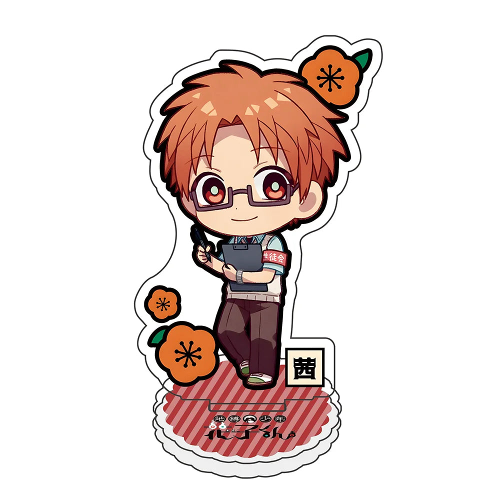 Cute 10Cm 1Pcs Anime Toilet-Bound Hanako-Kun Acrylic Stand Nene Kou Kou Aoi Sakura Figure Stands Model Cute Character Standing S