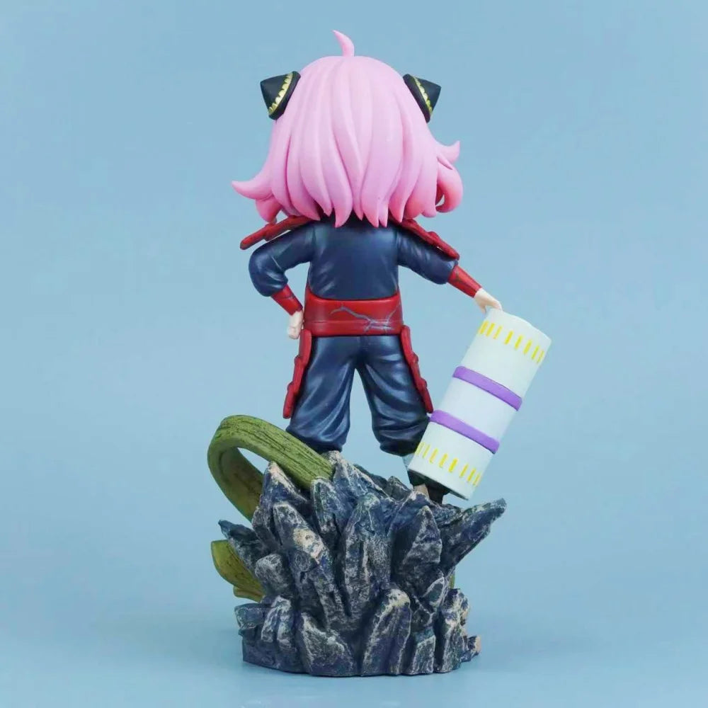 19cm/7.48in Anime NARUTO Figure Anya Forger Cosplay Senju Hashirama Action Figures Pvc Statue Collection Model Toys Gifts