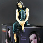 15CM Anime HUNTER×HUNTER Illumi Zoldyck Instant Noodle Press Sitting Model Toy Gift Collection Action Figure PVC Boxed