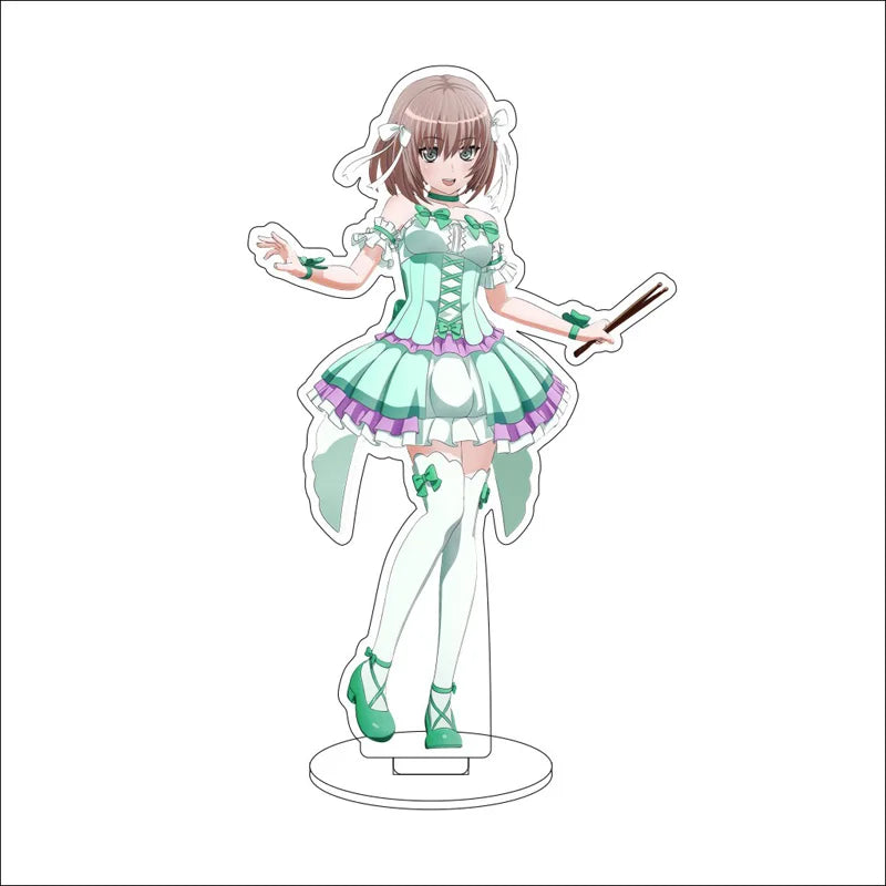Anime BanG Dream! Acrylic Stand Ornaments Kasumi Toyama Ran Mitake Aya Maruyama Yukina Minato Figure Stand Halloween Gifts