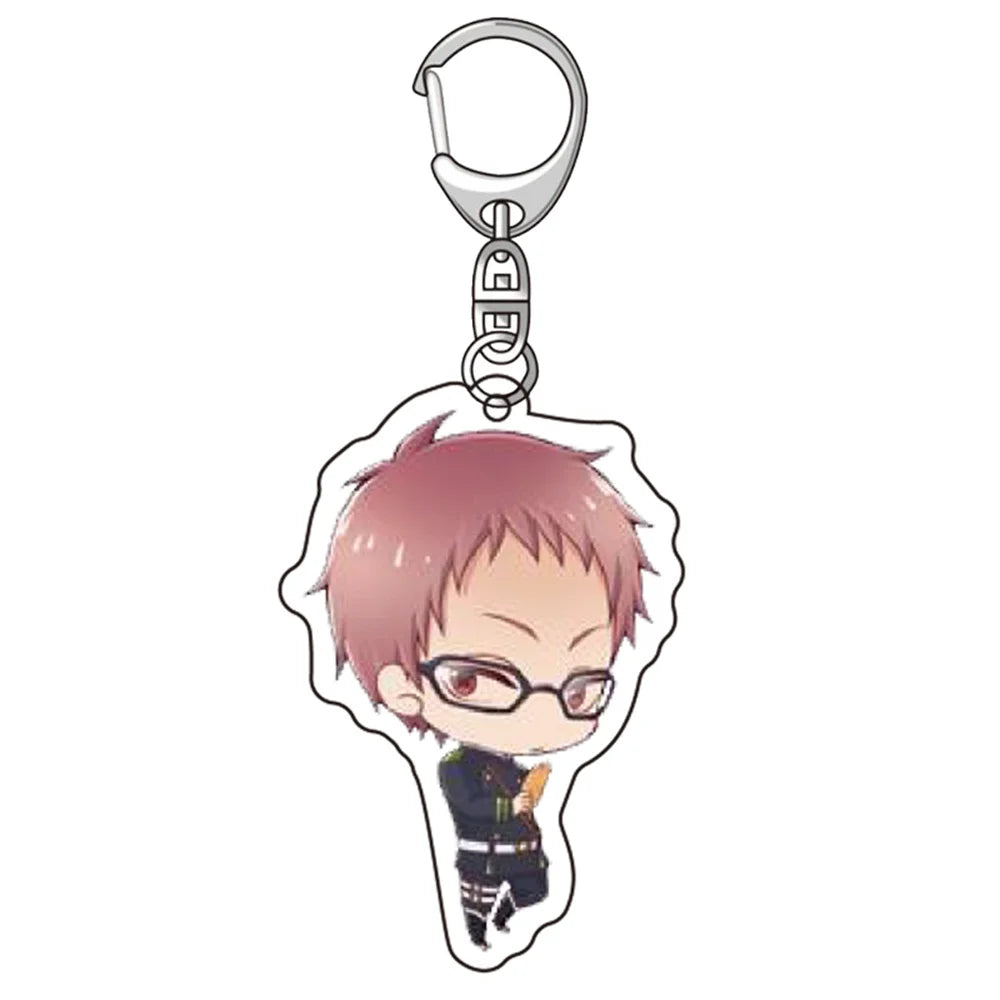 6CM Anime Seraph of the End Acrylic Keychain Model Cosplay Charm Characters Ornament Accessories Goods Collection Gifts