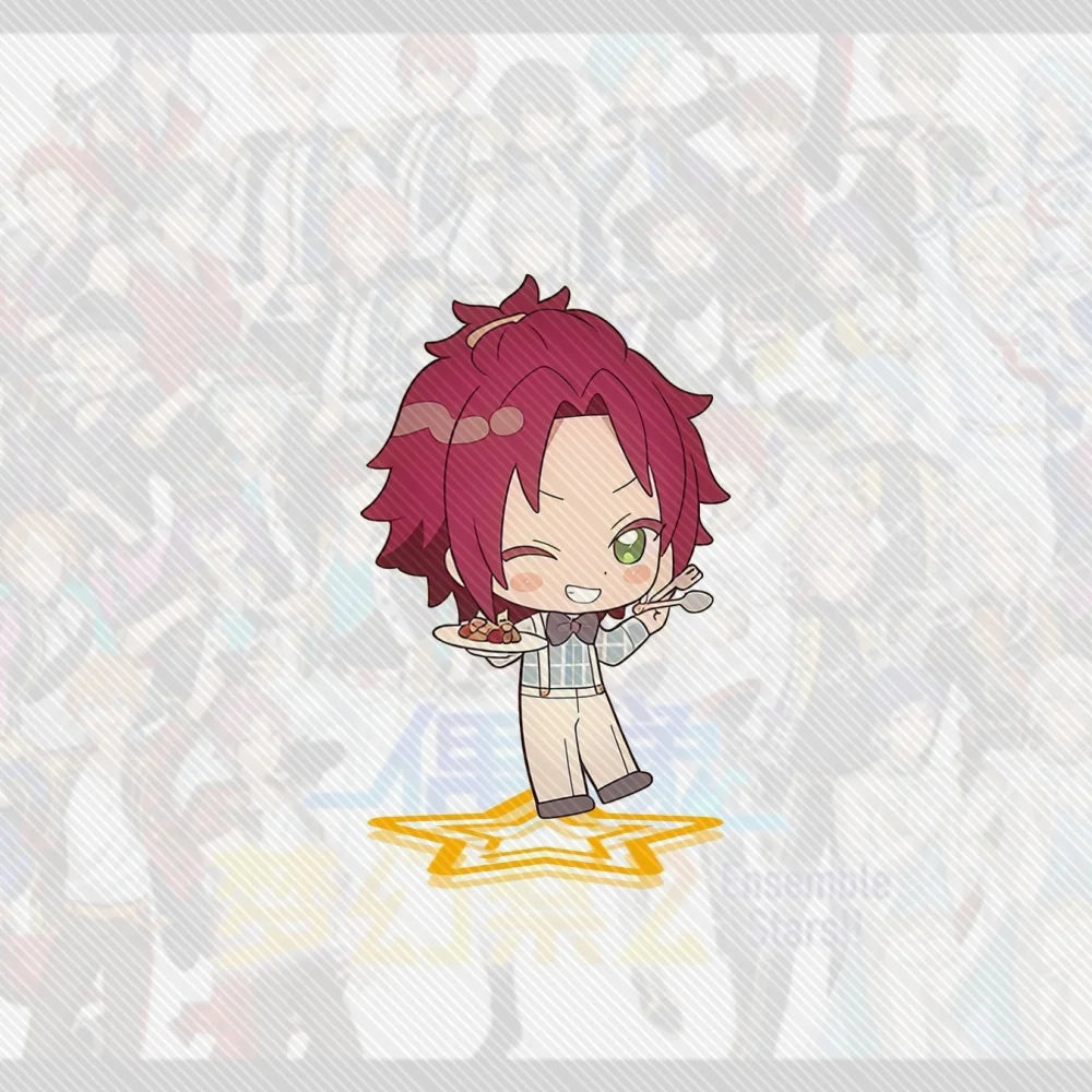 10CM game Ensemble Stars Acrylic Stand cute Model Desk Decor Cosplay Characters Ornament Accessories Good Christmas Gifts